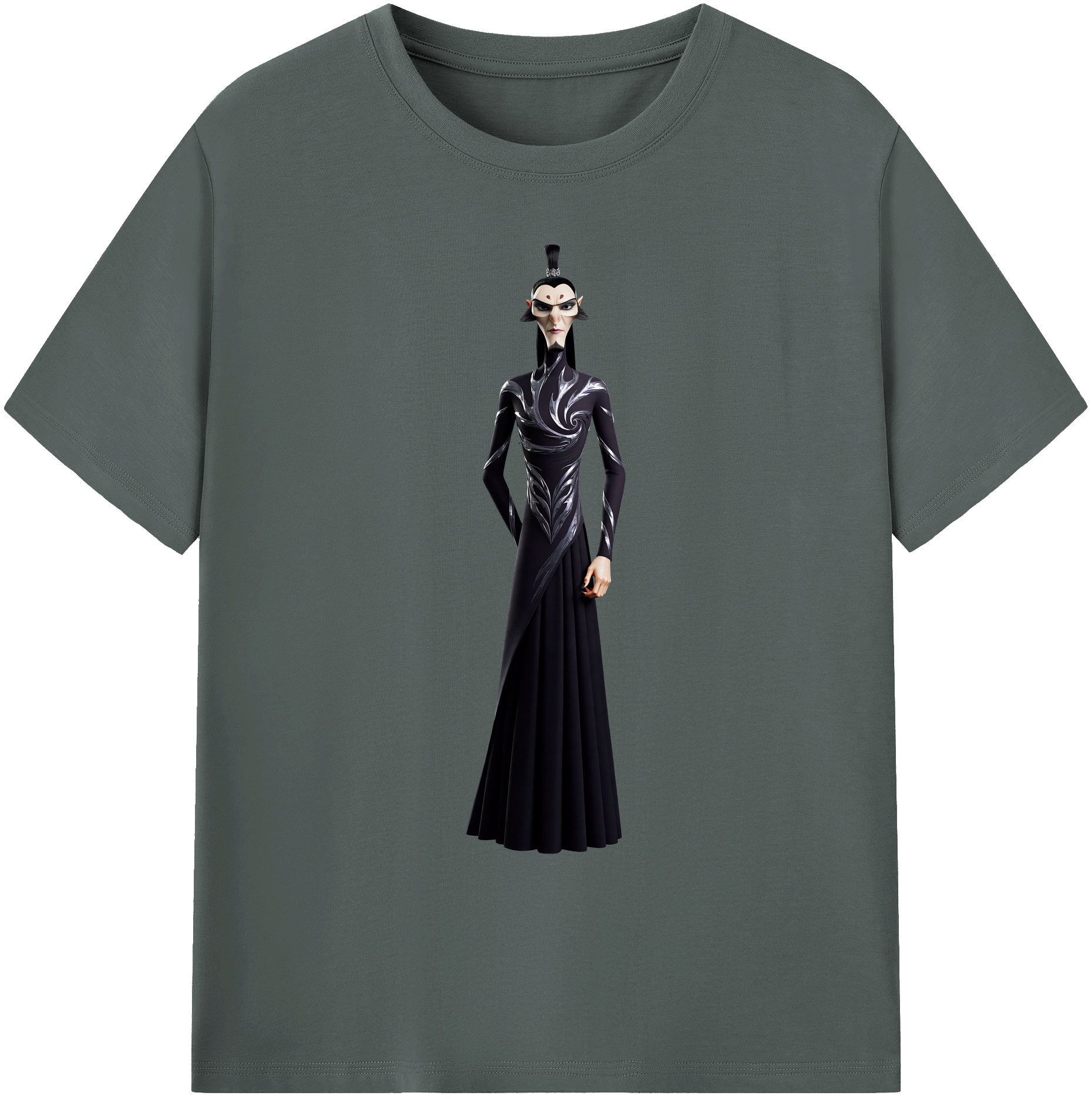 （画像用） Ne Zha 2 ナタ 魔童の大暴れ 綿100％ メンズ半袖Tシャツ｜肌触りやわらか＆通気性